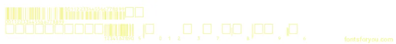 フォントV200009 – 黄色のフォント