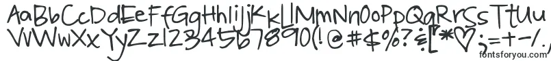 DjbPoppyseed-Schriftart – Schriftarten, die mit D beginnen