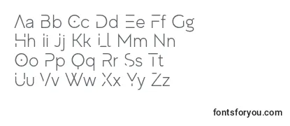Review of the MadeEvolveSansLightEvoPersonalUse Font