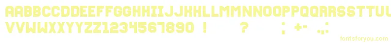 Fixationgrunged-fontti – keltaiset fontit