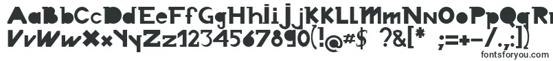 Шрифт Chronodue – OTF шрифты