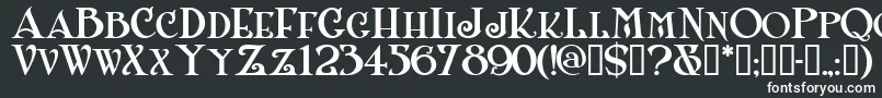 Shanlnc Font – White Fonts