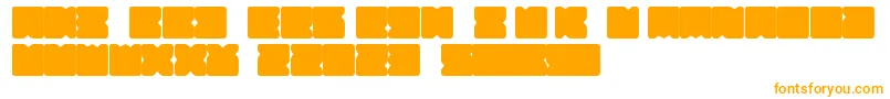 Шрифт Suihou – оранжевые шрифты