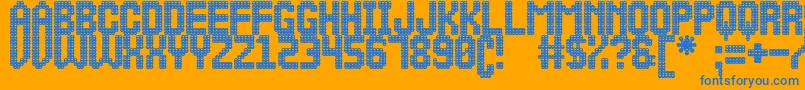 Más sobre la fuente MalaVidaSt fuente MalaVidaSt – Fuentes Azules Sobre Fondo Naranja