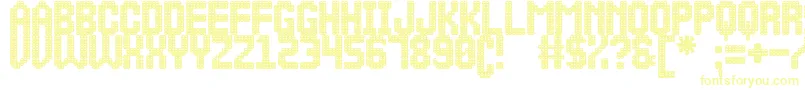 MalaVidaSt-Schriftart – Gelbe Schriften