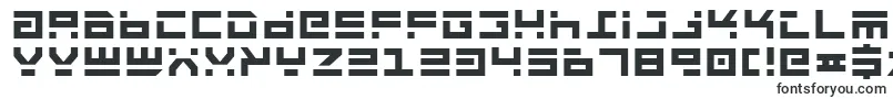 RocketTypeBold-fontti – täytetyt fontit