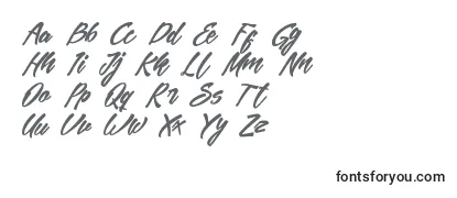MekarScript-fontti