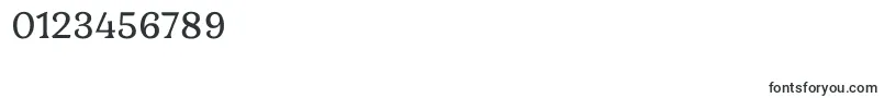 Gabriela-Schriftart – Schriften für Zahlen und Nummern