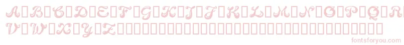 CandyBold Font – Pink Fonts on White Background