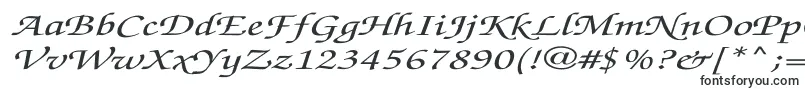 ZapfchanceryMediumitalicEx Font – Fonts for Autocad
