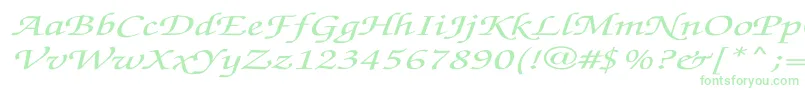 ZapfchanceryMediumitalicEx Font – Green Fonts