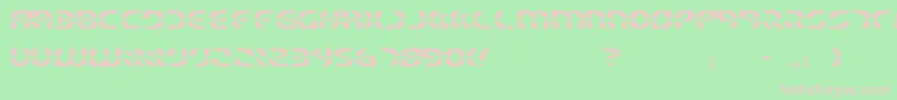 Starf8 Font – Pink Fonts on Green Background