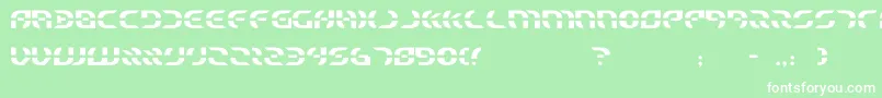 Starf8 Font – White Fonts on Green Background