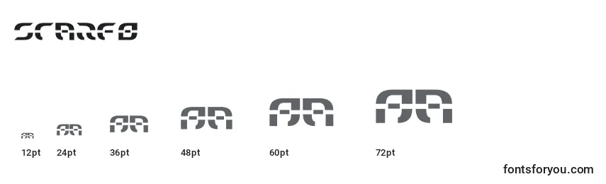 Starf8 Font Sizes