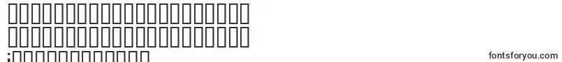 フォントTarpino – シンディ文字