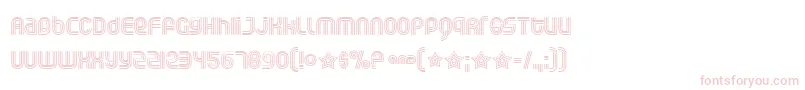 Rollogli Font – Pink Fonts on White Background