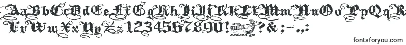 Kothika-fontti – Goottilaiset fontit
