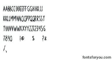  Nevermore font