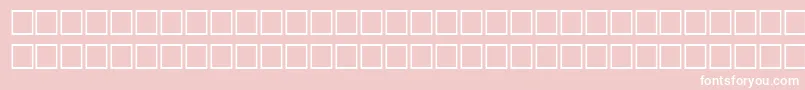 MathRegular Font – White Fonts on Pink Background