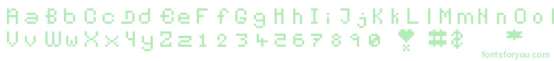 Pixelates Font – Green Fonts