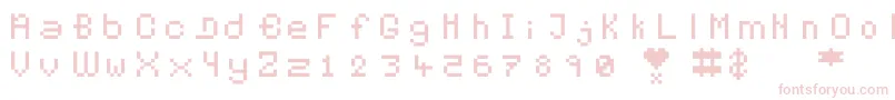 Pixelates Font – Pink Fonts