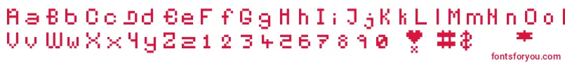 Pixelates Font – Red Fonts