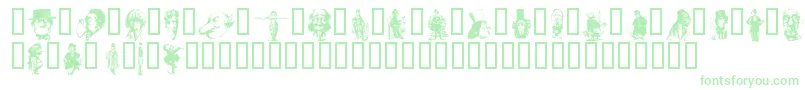 Lisätietoja Uncap ffy-fontista Uncap ffy-fontti – vihreät fontit valkoisella taustalla