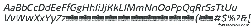 フォントKabrioAlternateBookItalicTrial – Kで始まるフォント