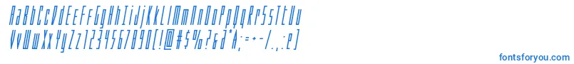 Phantaconboldital-fontti – siniset fontit