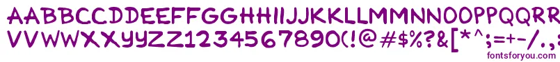 More about Cartnist Font Cartnist Font – Purple Fonts on White Background