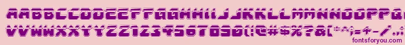 Astropolislaa Font – Purple Fonts on Pink Background