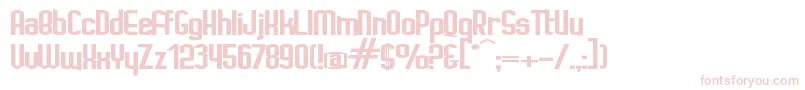 IgnotoBold Font – Pink Fonts on White Background