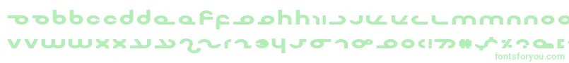 Шрифт MasterdomExpBold – зелёные шрифты