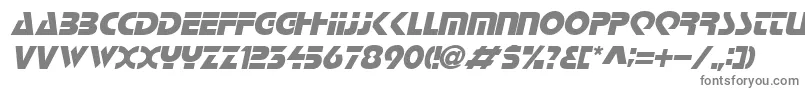 Шрифт LoganItalic – серые шрифты