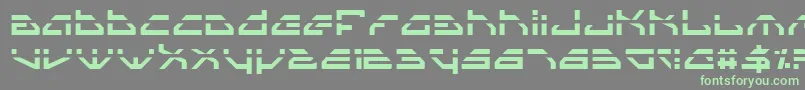 Spyv3l Font – Green Fonts on Gray Background