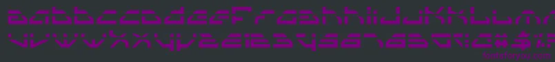 Spyv3l Font – Purple Fonts on Black Background