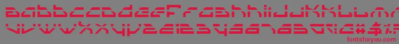 Spyv3l Font – Red Fonts on Gray Background