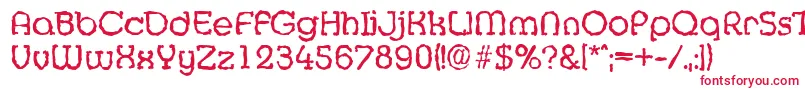 MexicorandomRegular Font – Red Fonts