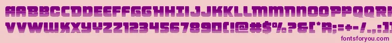 Victorycomicstwotone Font – Purple Fonts on Pink Background
