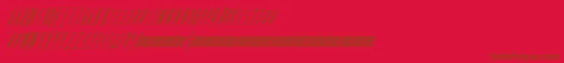More about Freshcandy Font Freshcandy Font – Brown Fonts on Red Background