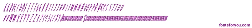 Weitere Informationen zur Freshcandy-Schriftart Freshcandy-Schriftart – Violette Schriften