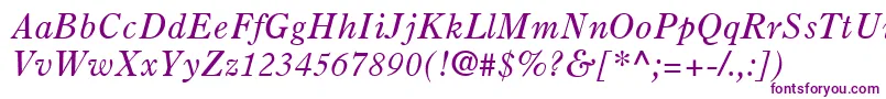 PartitionSsiItalic Font – Purple Fonts