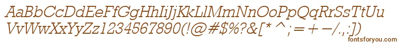 RodeolightItalic Font – Brown Fonts