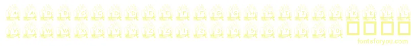 PfYulefire1 Font – Yellow Fonts
