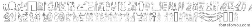 Czcionka GreywolfGlyphs – szare czcionki