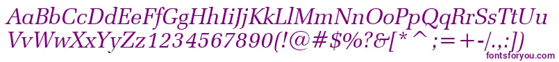 ZapfelliptBtItalic Font – Purple Fonts