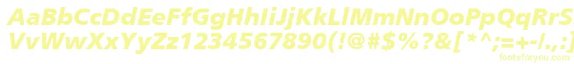 PalmaBlackSsiBlackItalic Font – Yellow Fonts