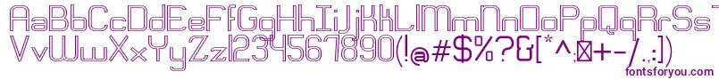 EngadiRegularoutline Font – Purple Fonts