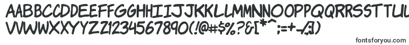 Шрифт Komikj – определенные шрифты