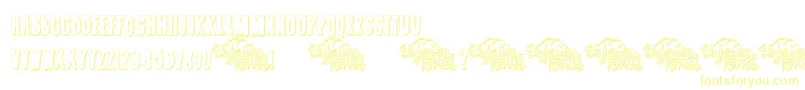 SummerJamsOutline Font – Yellow Fonts